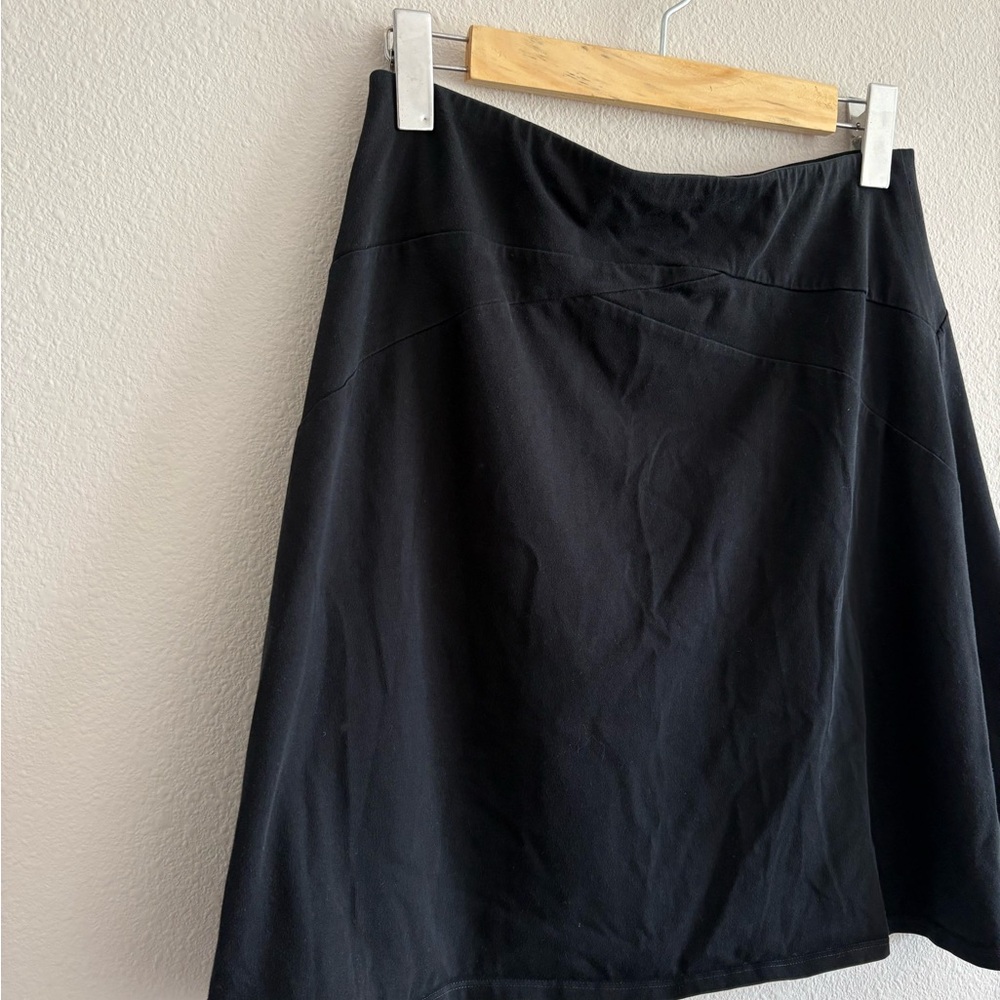 Patagnoia Vitaliti A-Line Skirt Cotton Black Casual Women Small Outdoors Hiking - Picture 3 of 7